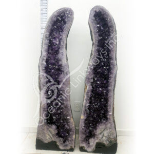 Pair of Cathedral in Amethyst