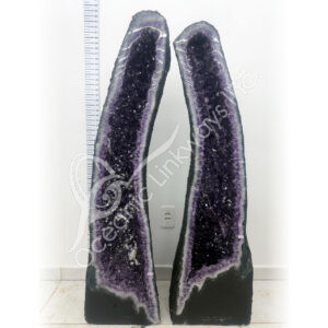 Pair of Cathedral in Amethyst