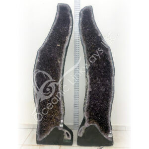 Pair of Cathedral in Amethyst