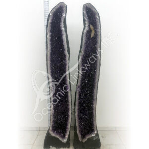 Pair of Cathedral in Amethyst
